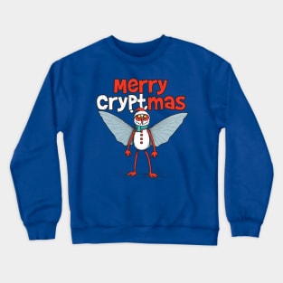 Merry Mothmas? It's Cryptmas! Crewneck Sweatshirt